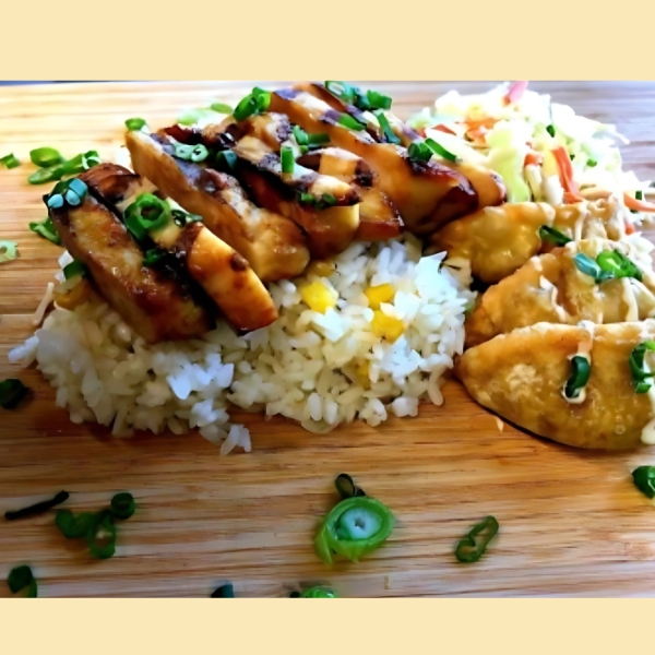 Chicken Plate Golden Food Truck 